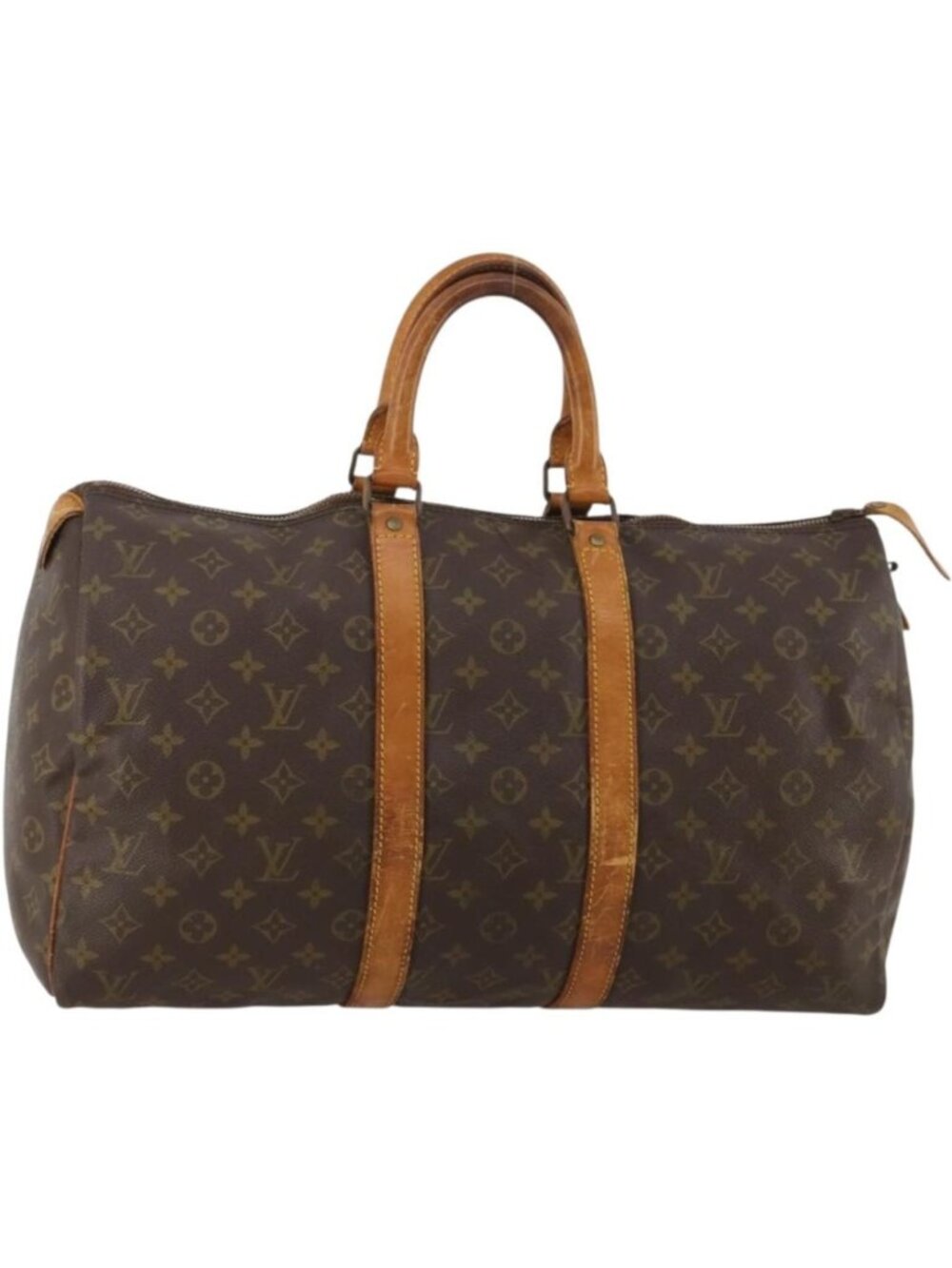 LOUIS VUITTON Monogram Keepall 45 Boston Bag M41428